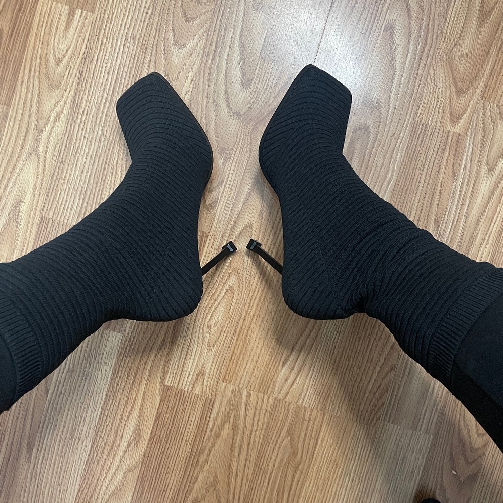 Black booties